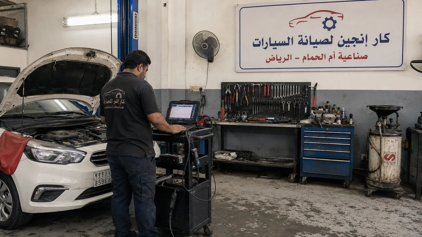 فحص أودي قبل الإصلاح